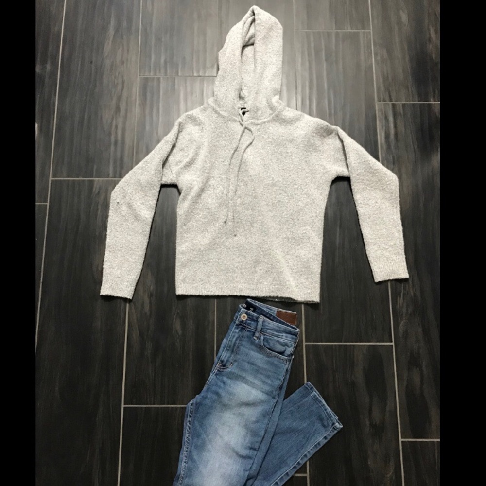 Cute Grey Hoodie